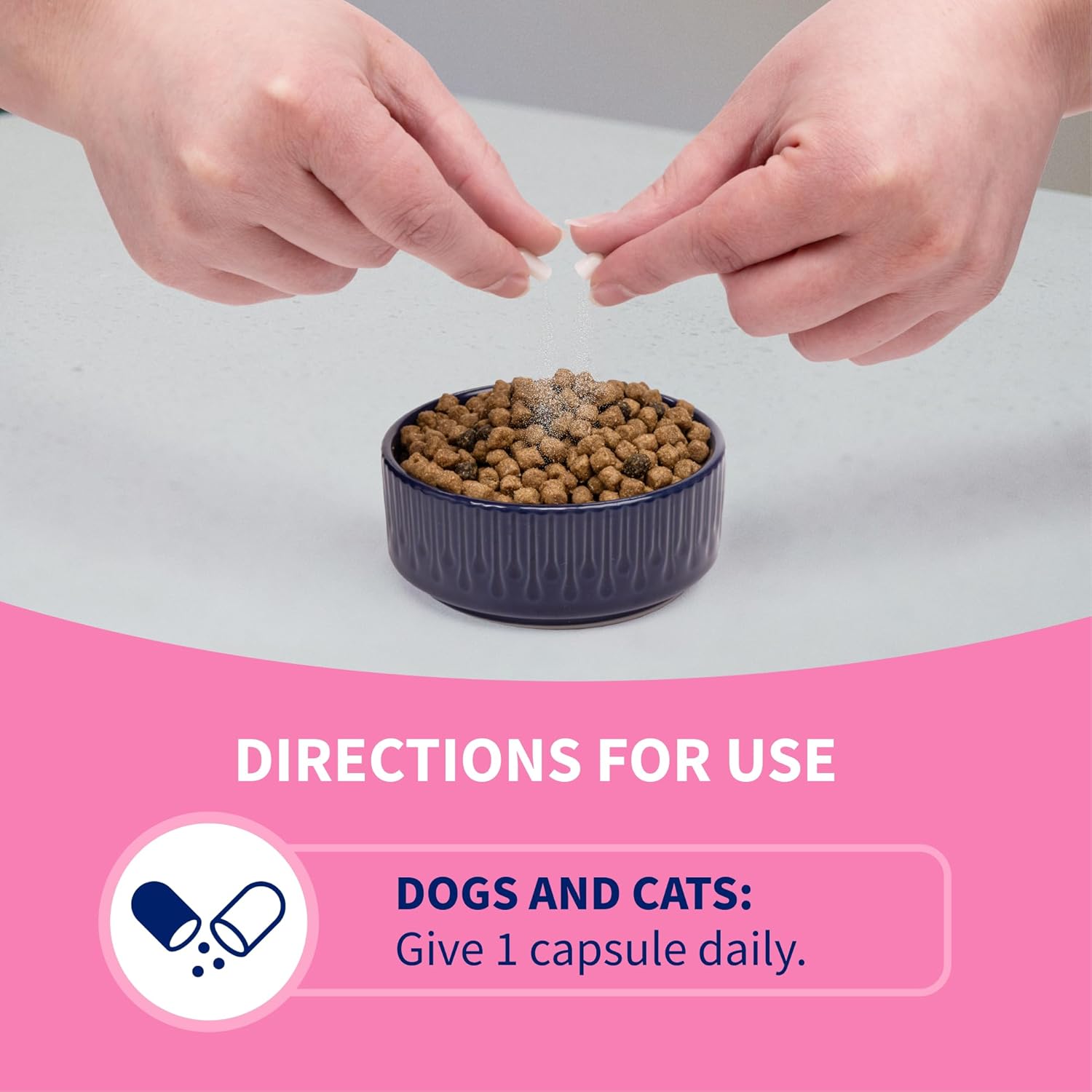 Nutramax Proviable Probiotics for Dogs and Cats, Daily Digestive Health Supplement with Multiple Strains of Bacteria, Cat and Dog Probiotics Plus Prebiotics, 80 Capsules image 5